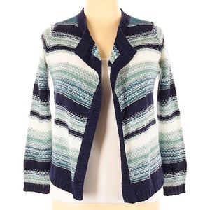 Gymboree Blue Open Front Cardigan Sz Xl (14) NWT